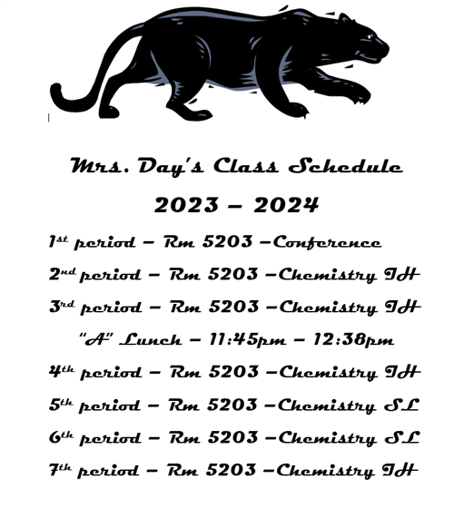 Teacher Schedule